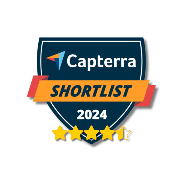 Capterra Shortlist stars