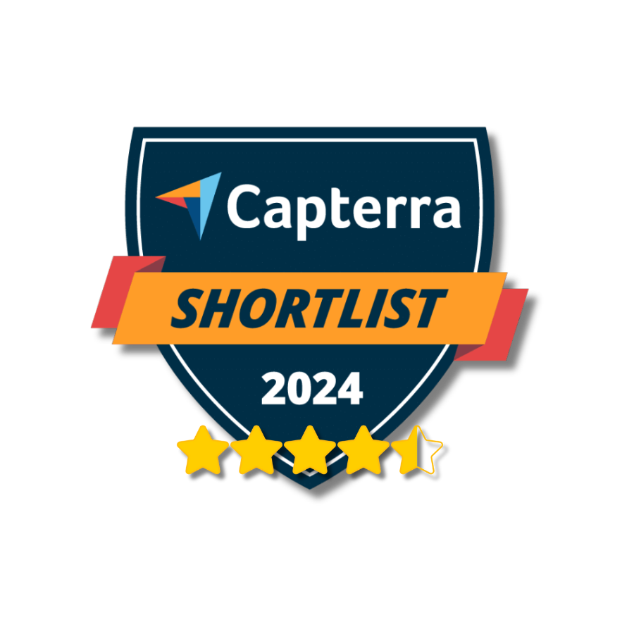 Capterra Shortlist stars