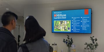 SmarterSign Solutions Hotel Digital Signage