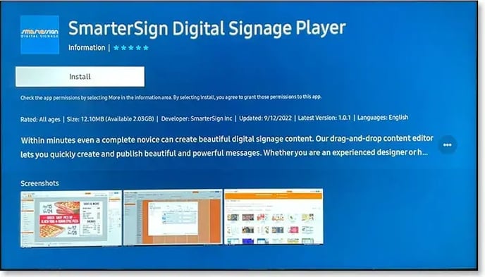 Samsung-SmarterSign-Install